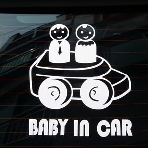 BABY  IN CAR 3